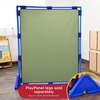 image:imageChildrens Factory Big Screen PlayPanel Kids Room Divider Classroom Privacy Screen Sky Blue  WaterResistant Vinyl Room Divider Panel Replacement Privacy Screen for Daycare or Preschool Cantilever Feet Not IncludedSage