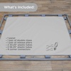 image:imageChildrens Factory Big Screen PlayPanel Kids Room Divider Classroom Privacy Screen Sky Blue  WaterResistant Vinyl Room Divider Panel Replacement Privacy Screen for Daycare or Preschool Cantilever Feet Not IncludedGlacier Gray