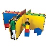 image:imageChildrens Factory Big Screen Right Angle PlayPanel Kids Room Divider Classroom Privacy Screen Blue
