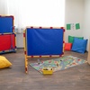 image:imageChildrens Factory Big Screen Right Angle PlayPanel Kids Room Divider Classroom Privacy Screen Blue
