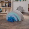 image:imageChildrens Factory CF322230TRQ Rainbow Arch Trio Climber Tranquility Baby Playground Activity Toddler Homeschool or Preschool Soft Play Blocks