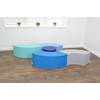 image:imageChildrens Factory CF805324TRQ 5Piece Curve Seating Tranquility Classroom or Daycare Furniture Kids Preschool Reading Nook Flexible Seating