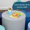 image:imageChildrens Factory CF805329TRQ 5Piece Tranquility Ottoman Set Navy Classroom or Daycare Furniture Kids Preschool Reading Nook Flexible SeatingGrey