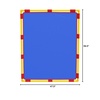 image:imageChildrens Factory Classroom Room Divider Blue Big Screen  WaterResistant Vinyl Room Divider Panel Replacement Privacy Screen for Daycare or Preschool Cantilever Feet Not Included