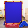 image:imageChildrens Factory Classroom Room Divider Blue Big Screen  WaterResistant Vinyl Room Divider Panel Replacement Privacy Screen for Daycare or Preschool Cantilever Feet Not Included