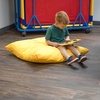 image:imageChildrens Factory Colorful Cozy Floor Pillows Set of 4 Flexible Seating Classroom Furniture Daycare or Preschool Kids Reading NookYellow