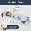 image:imageChildrens Factory Cot Sheets for Daycare Standard Size 505 x 225 Soft Breathable Fitted Sheets Daycare Essentials White Set of 4Gingham