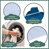 image:imageChildrens Factory Cot Sheets for Daycare Standard Size 505 x 225 Soft Breathable Fitted Sheets Daycare Essentials White Set of 4Gingham