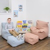 image:imageChildrens Factory Cozy Chair and Ottoman Set Flexible Seating Classroom Furniture Comfy Kids Chairs Deep Water BlueClay