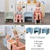 image:imageChildrens Factory Cube Chairs Set4 Woodland CF910047 Classroom Furniture Kids Daycare and Preschool Flexible Seating Toddler Reading ChairFog Blue
