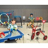 image:imageChildrens Factory Double Water Table Table 18 Height  Sandbox with Locking Casters for Indoor or Outdoor Use RustResistant Sensory Bin for Classrooms Preschools and DaycaresTable w Lid