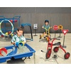 image:imageChildrens Factory Double Water Table Table 18 Height  Sandbox with Locking Casters for Indoor or Outdoor Use RustResistant Sensory Bin for Classrooms Preschools and DaycaresTable w Lid