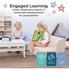 image:imageChildrens Factory Flexible Seating Classroom Set Rainbow Set of 4  Easy to Clean WaterResistant Vegan Leather Kids Chair High Density Foam Toddler Chair for Preschool Daycare or PlayroomsElements