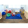 image:imageChildrens Factory Flexible Seating Classroom Set Rainbow Set of 4  Easy to Clean WaterResistant Vegan Leather Kids Chair High Density Foam Toddler Chair for Preschool Daycare or PlayroomsRainbow  Set of 3