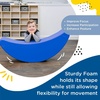 image:imageChildrens Factory Happy Rocker Flexible Classroom Seating Active Seating for Young Learners Banana Chairs for Kids YellowBlue