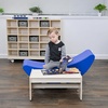 image:imageChildrens Factory Happy Rocker Flexible Classroom Seating Active Seating for Young Learners Banana Chairs for Kids YellowBlue