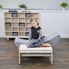 image:imageChildrens Factory Happy Rocker Flexible Classroom Seating Active Seating for Young Learners Banana Chairs for Kids YellowGrey