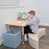 image:imageChildrens Factory Happy Rocker Flexible Classroom Seating Active Seating for Young Learners Banana Chairs for Kids YellowSand