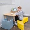 image:imageChildrens Factory Happy Rocker Flexible Classroom Seating Active Seating for Young Learners Banana Chairs for Kids YellowYellow