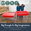 image:imageChildrens Factory Large Sensory Table Lid for Kids Preschool Daycare Classroom Indoor and Outdoor Play Red 36 x 24 in24 Height Table