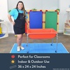 image:imageChildrens Factory Large Sensory Table Lid for Kids Preschool Daycare Classroom Indoor and Outdoor Play Red 36 x 24 in24 Height Table