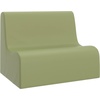image:imageChildrens Factory Medium Contour Sofa MixandMatch Kids Chairs Sofas Corner Ottomans and Cubes FoamFilled and WaterResistant Flexible Seating for Classroom Elementary Gray Kids CouchSage
