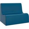 image:imageChildrens Factory Medium Contour Sofa MixandMatch Kids Chairs Sofas Corner Ottomans and Cubes FoamFilled and WaterResistant Flexible Seating for Classroom Elementary Gray Kids CouchDeep Water