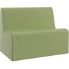 image:imageChildrens Factory Medium Contour Sofa MixandMatch Kids Chairs Sofas Corner Ottomans and Cubes FoamFilled and WaterResistant Flexible Seating for Classroom Elementary Gray Kids CouchSage