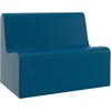image:imageChildrens Factory Medium Contour Sofa MixandMatch Kids Chairs Sofas Corner Ottomans and Cubes FoamFilled and WaterResistant Flexible Seating for Classroom Elementary Gray Kids CouchDeep Water