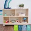 image:imageChildrens Factory Mobile 30 H 2Shelf Storage Classroom Reading Nook Cubbies Kids Preschool amp Daycare Toy Cubby Shelves Toddler Playroom Bookshelf