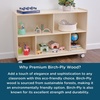 image:imageChildrens Factory Mobile 30 H 2Shelf Storage Classroom Reading Nook Cubbies Kids Preschool amp Daycare Toy Cubby Shelves Toddler Playroom Bookshelf