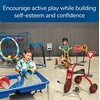 image:imageChildrens Factory MyRider Easy Rider Tricycle YelBlk AFB3640 Kids Outdoor Play Equipment Girls amp Boys Daycare or Preschool Big 3 Wheel Trike