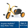 image:imageChildrens Factory MyRider Easy Rider Tricycle YelBlk AFB3640 Kids Outdoor Play Equipment Girls amp Boys Daycare or Preschool Big 3 Wheel Trike