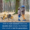 image:imageChildrens Factory MyRider Easy Rider Tricycle YelBlk AFB3640 Kids Outdoor Play Equipment Girls amp Boys Daycare or Preschool Big 3 Wheel Trike