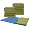 image:imageChildrens Factory Nap Mats 1 inch Thick Toddler Sleeping Mats for Preschools and Daycares Comfortable and Soft 4 Section Folding Nap PadSage and Deep Water