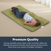 image:imageChildrens Factory Nap Mats 1 inch Thick Toddler Sleeping Mats for Preschools and Daycares Comfortable and Soft 4 Section Folding Nap PadSage and Deep Water
