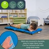 image:imageChildrens Factory Nap Mats 2 inch Thick Toddler Sleeping Mats for Preschools and Daycares Comfortable and Soft 4 Section Folding Nap PadSage and Deep Water