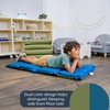 image:imageChildrens Factory Nap Mats 2 inch Thick Toddler Sleeping Mats for Preschools and Daycares Comfortable and Soft 4 Section Folding Nap PadSage and Deep Water