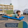 image:imageChildrens Factory Nap Mats 2 inch Thick Toddler Sleeping Mats for Preschools and Daycares Comfortable and Soft 4 Section Folding Nap PadSage and Deep Water