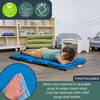 image:imageChildrens Factory Nap Mats 2 inch Thick Toddler Sleeping Mats for Preschools and Daycares Comfortable and Soft 4 Section Folding Nap PadSage and Deep Water