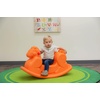 image:imageChildrens Factory Orange Molded Rocking Horse CF910070 Baby Ride On Activity for Playroom or Preschool IndoorOutdoor Learning for Toddlers 13