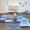 image:imageChildrens Factory Patchwork Crawly Mat Cushioned Floor Mat for Kids Daycare Mat for BabiesTranquility