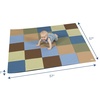 image:imageChildrens Factory Patchwork Crawly Mat Cushioned Floor Mat for Kids Daycare Mat for BabiesWoodland