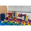 image:imageChildrens Factory Post Mailbox for Outside Kids Playhouse Accessories Classroom Daycare Playground Pretend Play Blue  Durable Weatherproof Polyurethane Unit Ideal for Dramatic Play Use in Daycares or Preschools
