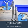 image:imageChildrens Factory Sensory Sand and Water Activity Table and Lid Set for Preschool Daycare Classroom Outdoor Play 18 Blue  Sandbox with Locking Casters for Indoor or Outdoor Use RustResistant Sensory Bin for Classrooms Preschools and Daycares18