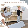image:imageChildrens Factory Soft Balance Beam Firm Foam Walking Beam Build Coordination and Gross Motor Skills WoodlandElements