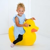 image:imageChildrens Factory Spike the Dino Aqua Foam Kids Stool Toddler Soft Seating Chair for Daycare Preschool and Home Lightweight and Easy to Clean Little Explorers CollectionYellow