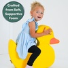 image:imageChildrens Factory Spike the Dino Aqua Foam Kids Stool Toddler Soft Seating Chair for Daycare Preschool and Home Lightweight and Easy to Clean Little Explorers CollectionYellow