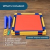 image:imageChildrens Factory Square PlayPanel  Set of 3 Kids Room Divider Classroom Privacy Screen Cantilever Feet Included Rainbow