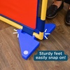 image:imageChildrens Factory Square PlayPanel  Set of 3 Kids Room Divider Classroom Privacy Screen Cantilever Feet Included Rainbow
